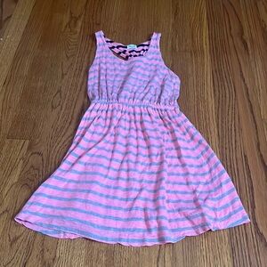 Splendid Girl’s Pink Striped Dress Size 6X/7